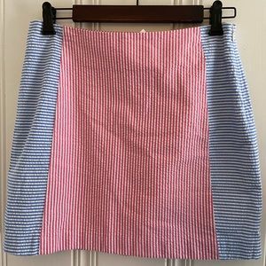 Vineyard Vines Seersucker Skirt